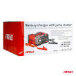 Prostownik z funkcją rozruchu ładowarka do akumulatora 12V 24V max 12A boost 75A 12V AMIO-02400 - 9