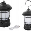 Lampa kempingowa biwakowa akumulatorowa led usb turystyczna hak pochodnia - 3