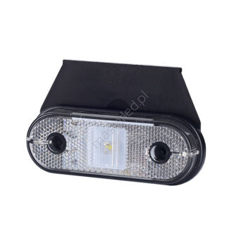 Lampa obrysowa LD 623 LED z wieszakiem biała, 12/24V