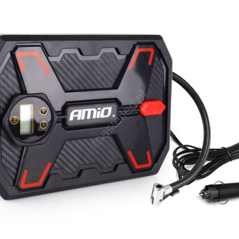 Kompresor samochodowy cyfrowy LCD LED 12V ACOMP-11 AMIO-02384