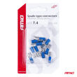 Konektory izolowane żeńskie płaskie 7.4mm 1.5-2.5mm2 15A 10 szt. AMIO-03067 - 4