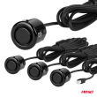 Zestaw czujników parkowania czujniki cofania LED GRAF 4 sensory czarne GOLD 18 mm AMIO-01578 - 4