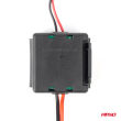 Samochodowy filtr przeciwzakłóceniowy z przetwornikiem DC-DC 12/24V-12V i wtyczką AMIO-04101 - 4