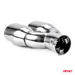 Końcówka tłumika wydechu stal nierdzewna MT 010 chrom AMIO-01310 - 2