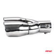 Końcówka tłumika wydechu stal nierdzewna MT 010 chrom AMIO-01310 - 3
