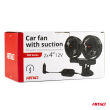 Wentylator wiatrak samochodowy z przyssawką 12V AMIO-03010 - 7