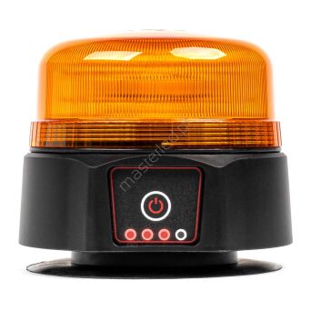Bezprzewodowa lampa ostrzegawcza kogut LED R65 R10 12V 24V AMIO-03931