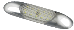 Lampa wewnętrzna, biała, 12V
