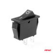 Włącznik przełącznik prostokątny ON OFF 12V AMIO-03081 - 2