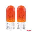 Żarówki halogenowe T10 W5W W2.1x9.5d 12V 2szt. blister AMIO-03347 - 2