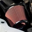 Filtr powietrza stożkowy uniwersalny czerwony/carbon + 3 adaptery AMIO-01713 - 5