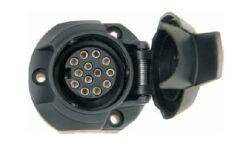 GNIAZDO 12V 13pin PLASTIK  (GP12/13)