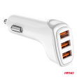 Ładowarka samochodowa 3x USB-A 3.1A AMIO-03885 - 4