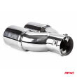 Końcówka tłumika wydechu stal nierdzewna MT 008 chrom AMIO-01308 - 2