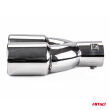Końcówka tłumika wydechu stal nierdzewna MT 008 chrom AMIO-01308 - 3