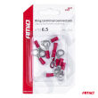 Konektory końcówki złączki oczkowe 6.5mm 10szt AMIO-03078 - 4