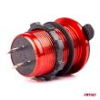 Wodoodporna ładowarka z testerem napięcia 2x USB 12V 24V MOD-11 AMIO-02861 - 2