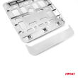 Ramka tablicy rejestracyjnej chrom skuter motorower AMIO-01168 - 2