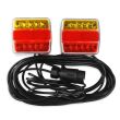 Zestaw świateł LED do przyczepki na magnes 12V AMIO-02141 - 2