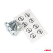 Uchwyt mocowanie tablicy rejestracyjnej AMIO-03181 - 6