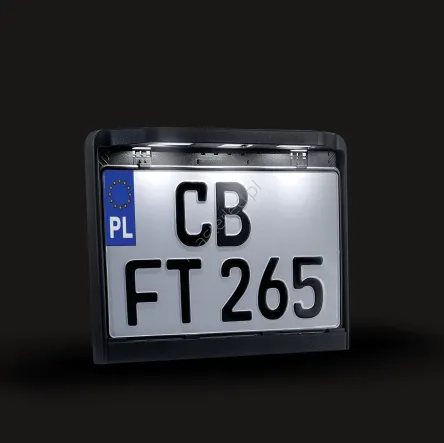 FT-265 LED Ramka do tablicy rejestracyjnej z oświetleniem LED