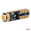 Żarówki LED STANDARD Red czerwone W1W T5 12V 3030 1LED HP AMIO-03727 - 3