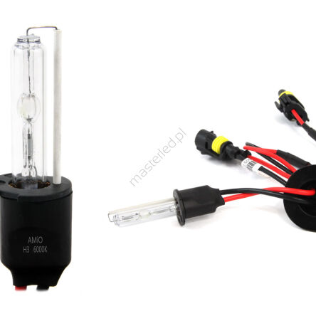 Żarówka ksenonowa żarnik hid xenon H3 6000K AMIO-01985