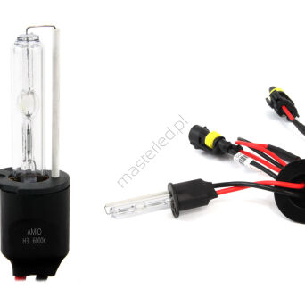 Żarówka ksenonowa żarnik hid xenon H3 6000K AMIO-01985