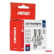 Żarówki samochodowe LED seria H-mini H4/H19 6500K Canbus AMIO-03331 - 6