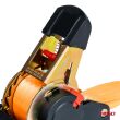Pas transportowy z automatycznym zwijaczem 640kg 25mm 3,5m S-TYPE AMIO-03318 - 2
