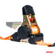 Pas transportowy z automatycznym zwijaczem 640kg 25mm 3,5m S-TYPE AMIO-03318 - 3