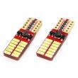 Żarówki LED CANBUS 24SMD 4014 T10e W5W White 12V 24V AMIO-01287 - 4