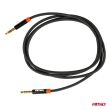 Kabel AUX MINI JACK 3,5mm oplot 100cm AMIO-03269 - 2