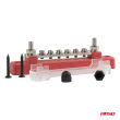 Blok rozdzielczy masy plusa bus bar M6 12V - 48V 150A AMIO-03810 - 3