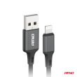 Kabel do ładowania USB-A - LIGHTNING IPHONE 2A 100cm FullLINK AMIO-03901 - 2