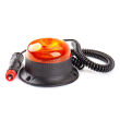 Lampa ostrzegawcza błyskowa mini kogut 18 LED magnes R65 R10 12V 24V W21ml AMIO-02924 - 5