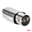 Końcówka tłumika wydechu stal nierdzewna MT 015 chrom AMIO-01315 - 2