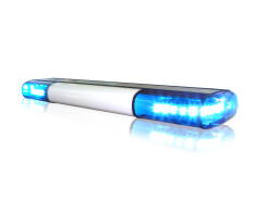 Lampa LED 2LW EP (extra płaska) niebieska 12V 