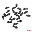 Zestaw spinek listwy progowej 14/8 mm 20szt. AMIO-05039 - 2
