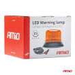 Lampa ostrzegawcza błyskowa kogut 60 LED W22M 12V 24V AMIO-03337 - 7