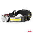 Latarka lampa czołowa LED LH04 AMIO-02826 - 7