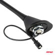 Antena samochodowa uniwersalna bat maszt z wzmacniaczem RAKU-2 ANT09 AMIO-04153 - 2