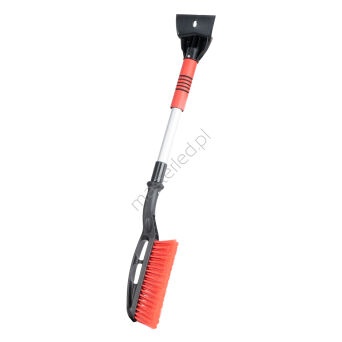 Szczotka zmiotka skrobaczka do szyb śniegu lodu teleskopowa 75-94cm AMIO-04150