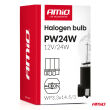 Żarówka halogenowa PW24W WP3.3x14.5-3 24W 12V AMIO-04409 - 3