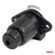 Gniazdo przyczepy 7 PIN typ S 24V TIR AMIO-03223 - 2