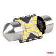 Żarówki LED CANBUS Festoon C5W 12SMD 2016 31mm White 12V 24V AMIO-04235 - 4