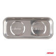 Miska magnetyczna ze stali nierdzewnej 150x65x27mm AMIO-04917 - 4