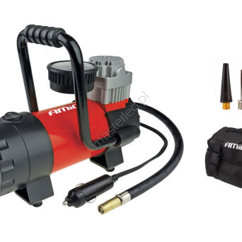 Kompresor samochodowy pompka 12V LED ACOMP-06 AMIO-02180