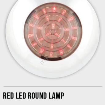 Lampa do oświetlenia wnętrz.    RED  12V  (Series 7524 RW/RC)