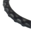 Pokrowiec nakładka na kierownicę samochodową M 37-39cm SWC-26-M AMIO-02563 - 2